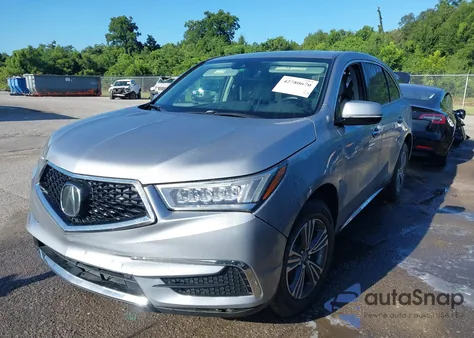 2019 Acura Mdx z USA, uszkodzony, nr VIN 5J8YD3H31KL005783